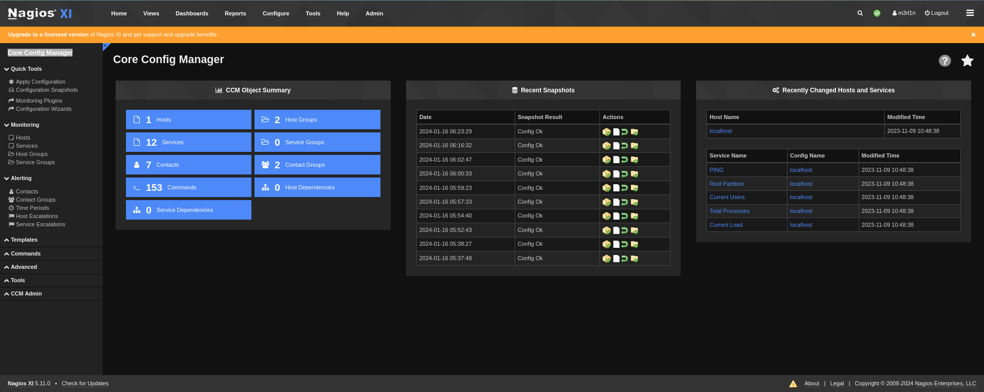 Monitored-CoreConfigManager